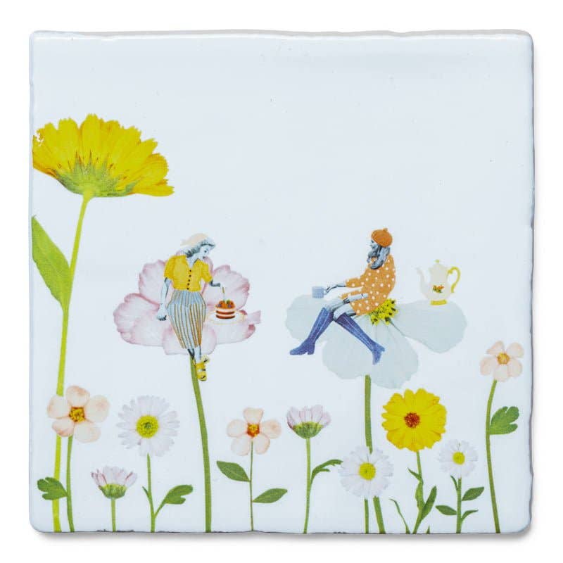 Our cup of tea | StoryTiles art on tile