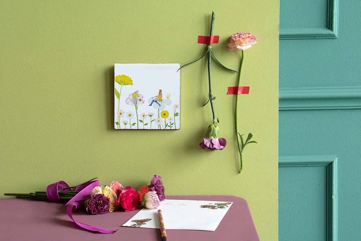 Our cup of tea | StoryTiles art on tile