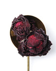 Dark Rose Glass Jar