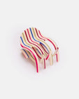 Ursa Claw in Vanilla Stripe
