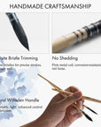 ARTIFY Professional Squirrel Hair Watercolor Brushes