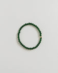 Dainty Green Jade Bracelet