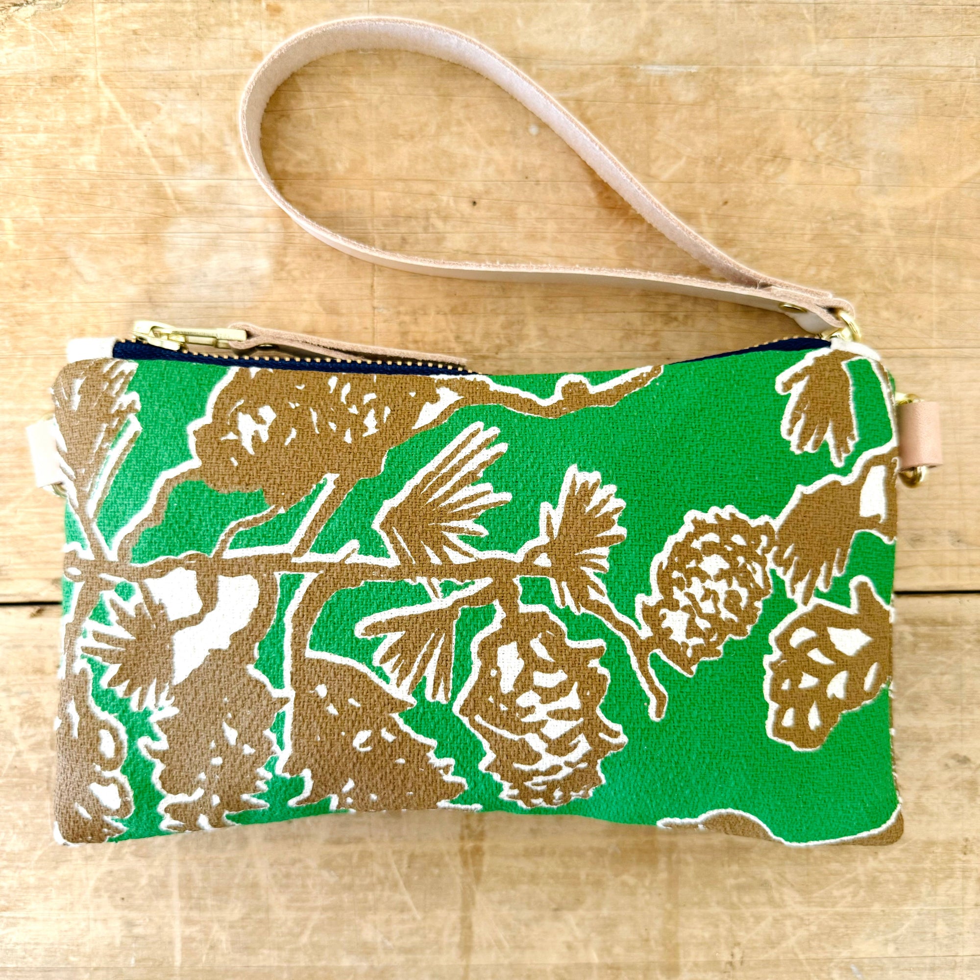 Wristlet: Pine Cone