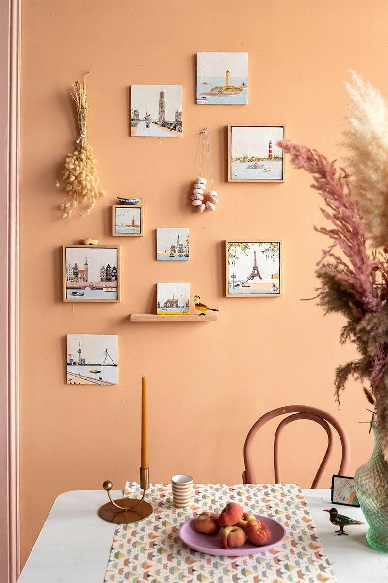 Strolling through Amsterdam | StoryTiles art on tile