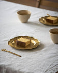 Brass Decorative Edge Tray (M)