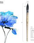 ARTIFY Professional Squirrel Hair Watercolor Brushes