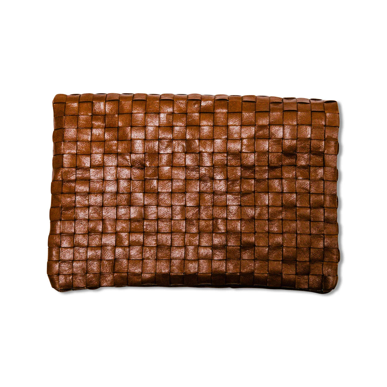 MARU Clutch - Woven Cuoio