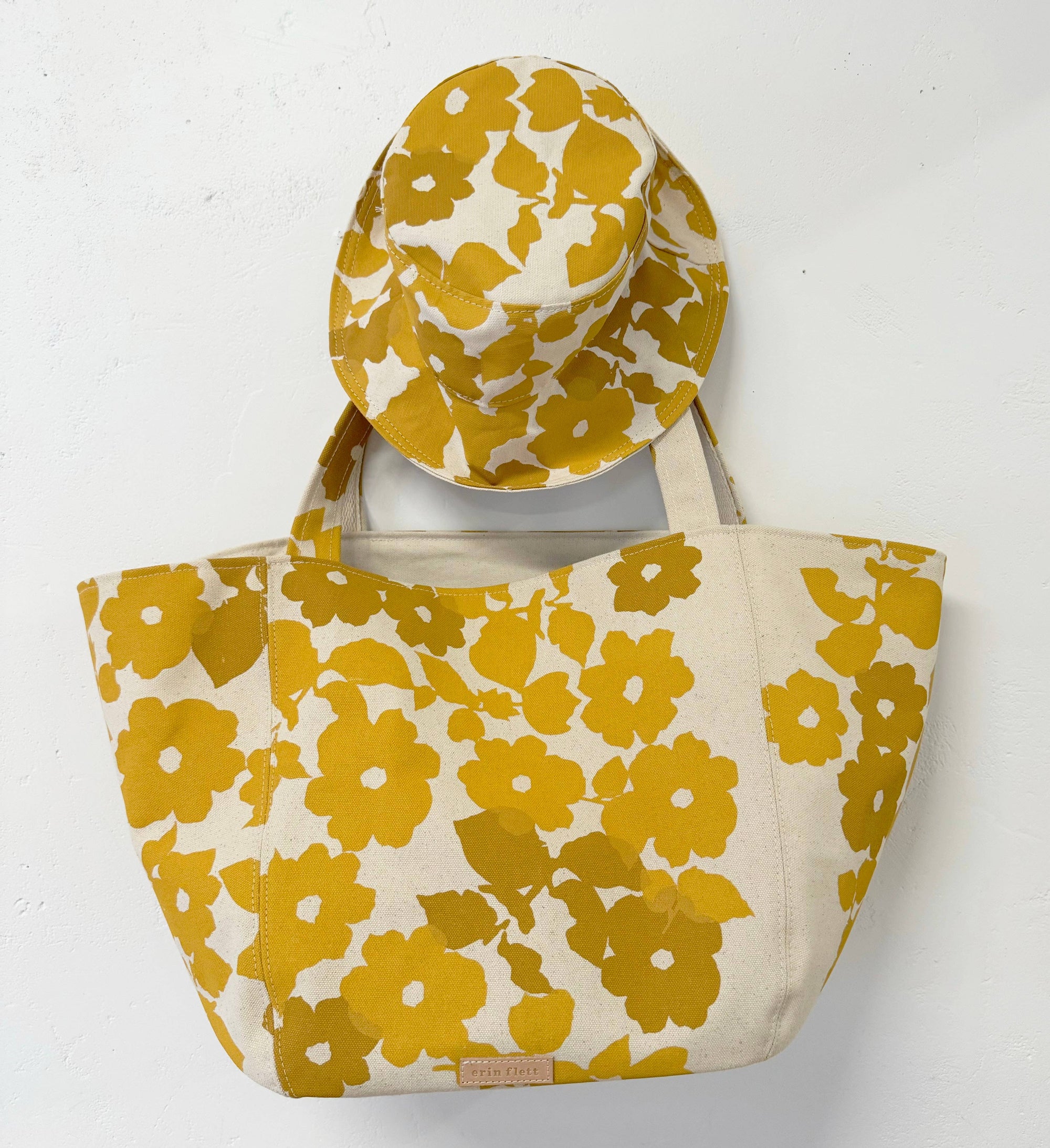 Boho Canvas Tote Bag : YELLOW