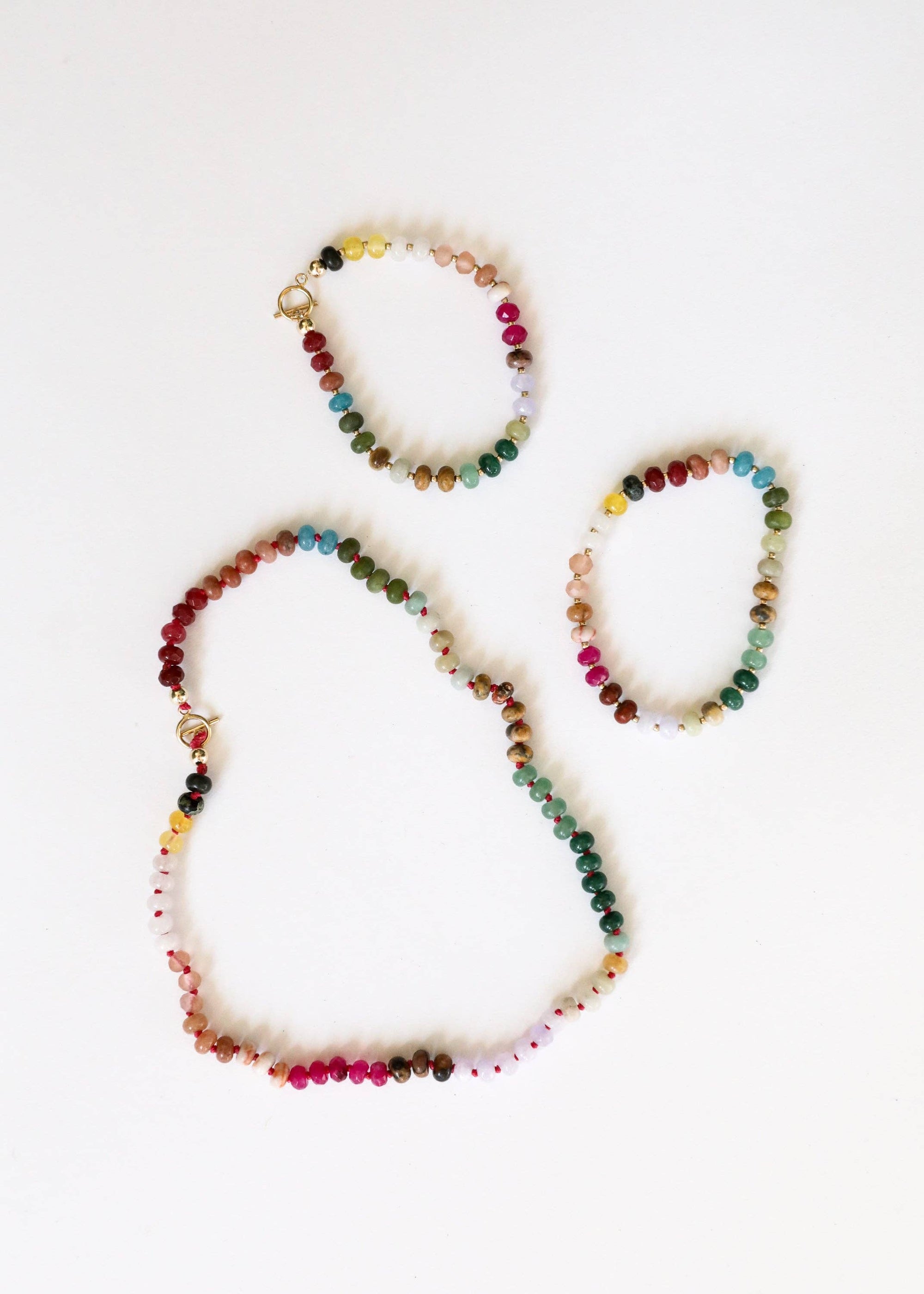 Natural Gemstone Anklet - Sedona