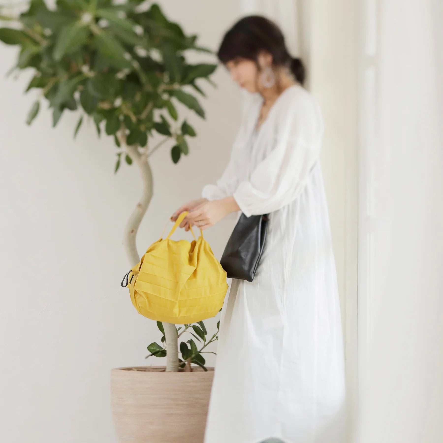 Shupatto MARNA Compact Bag S - Karashi