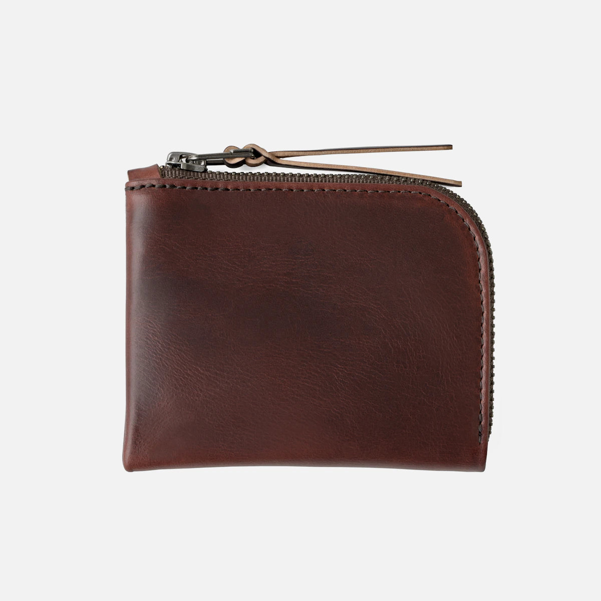 Zip Luxe Wallet - Ox Blood