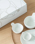 NEST 8pc set - White