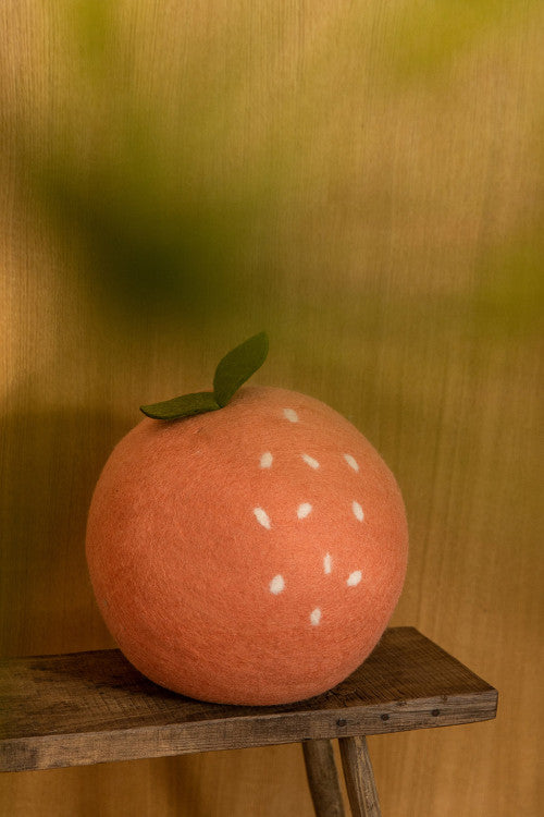 Peach Pouffe