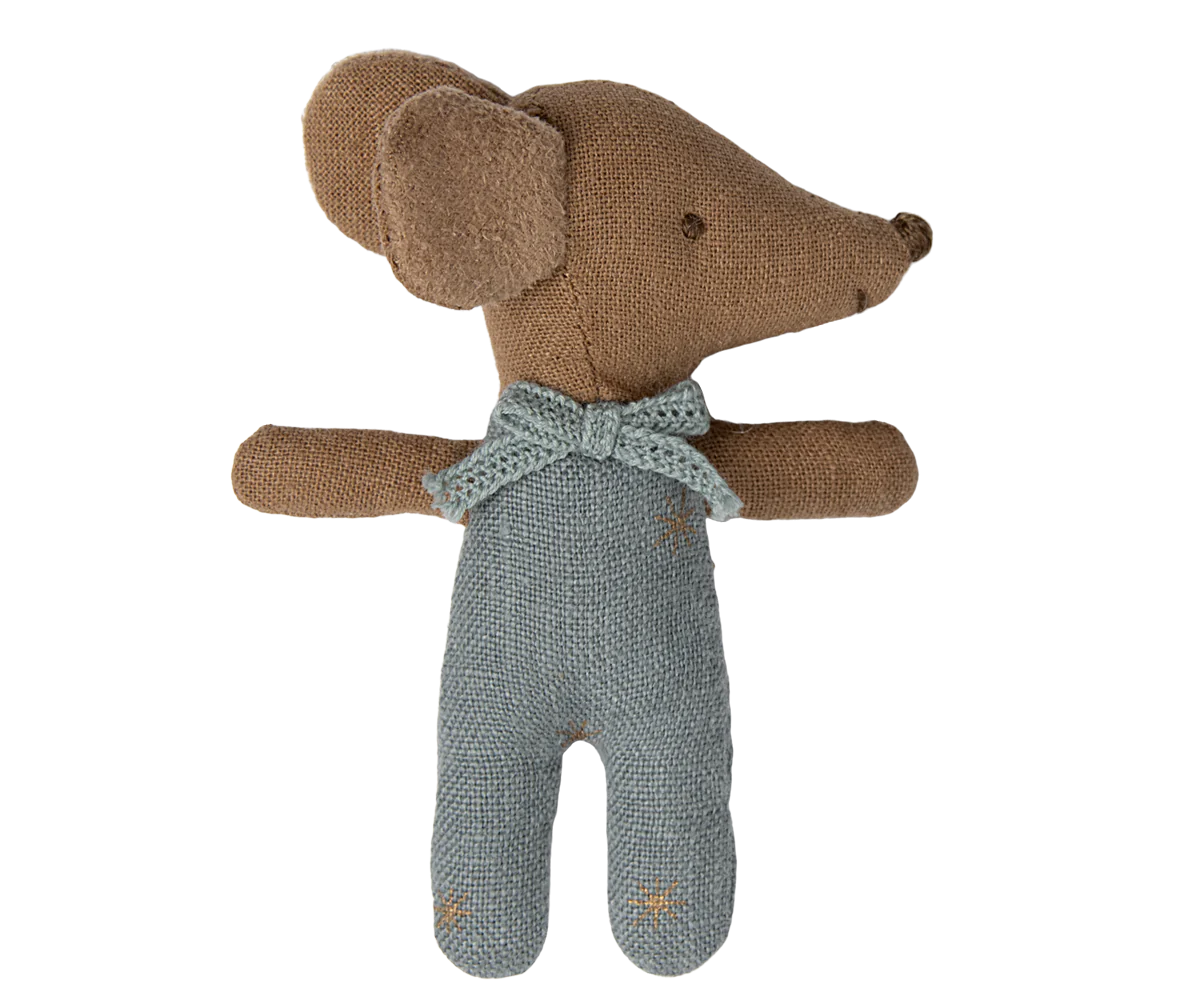 Sleepy/Wakey Baby Mouse - Dark/Blue