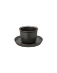 LT Cup and Saucer - Black