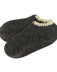 Hamaguri Angora Slipper Socks - M