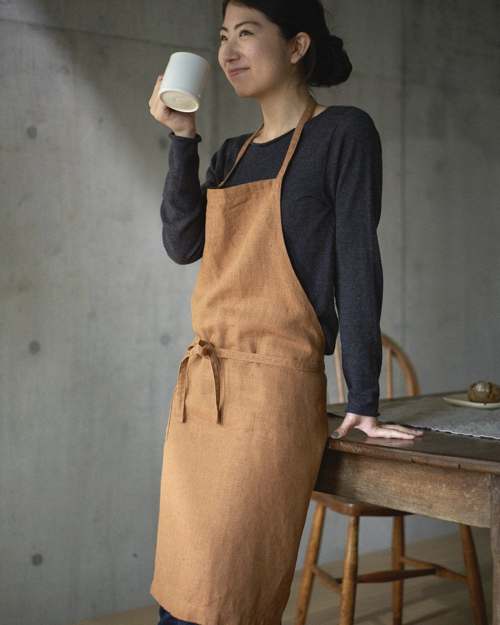 Everyday Apron in Ochre