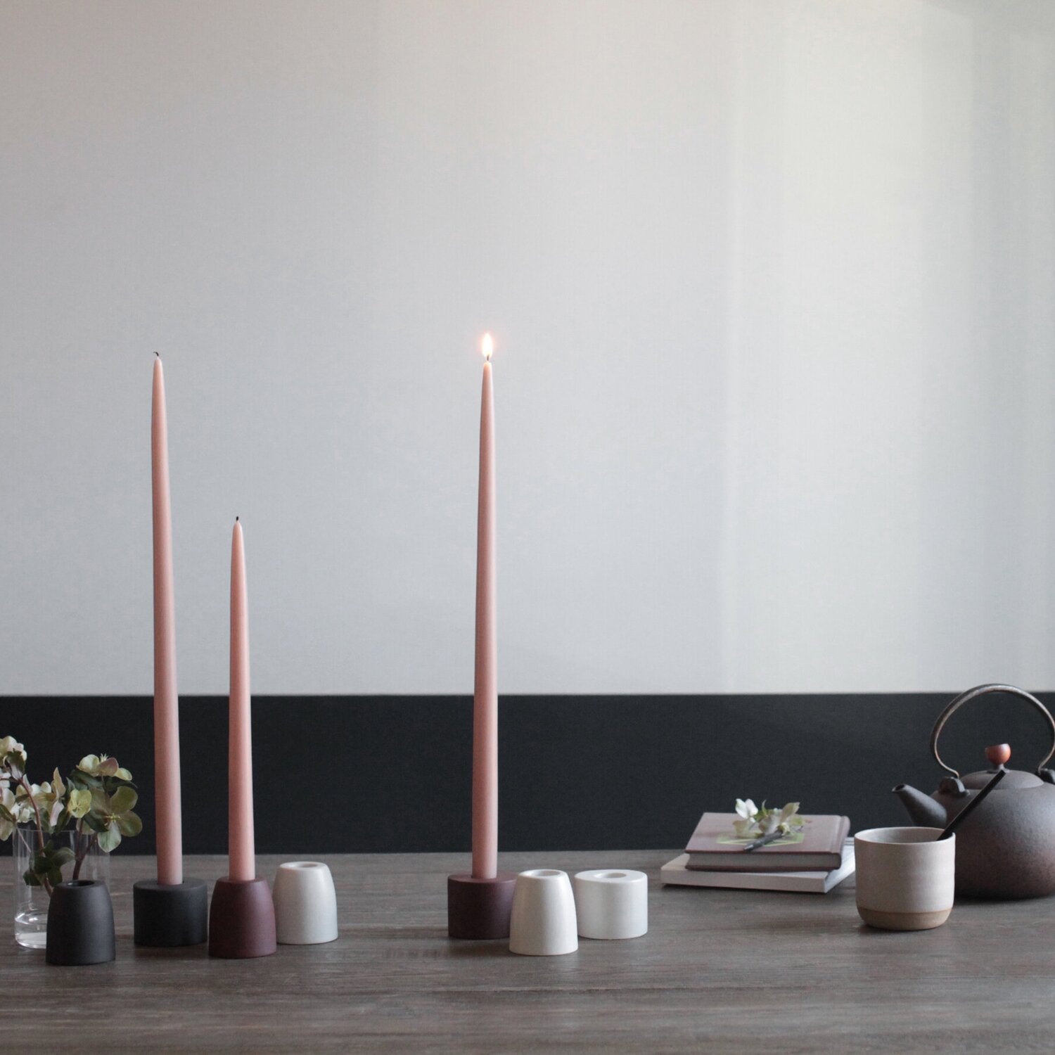 Petite Ceramic Candle Holder : EARTH