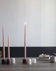 Petite Ceramic Candle Holder : EARTH