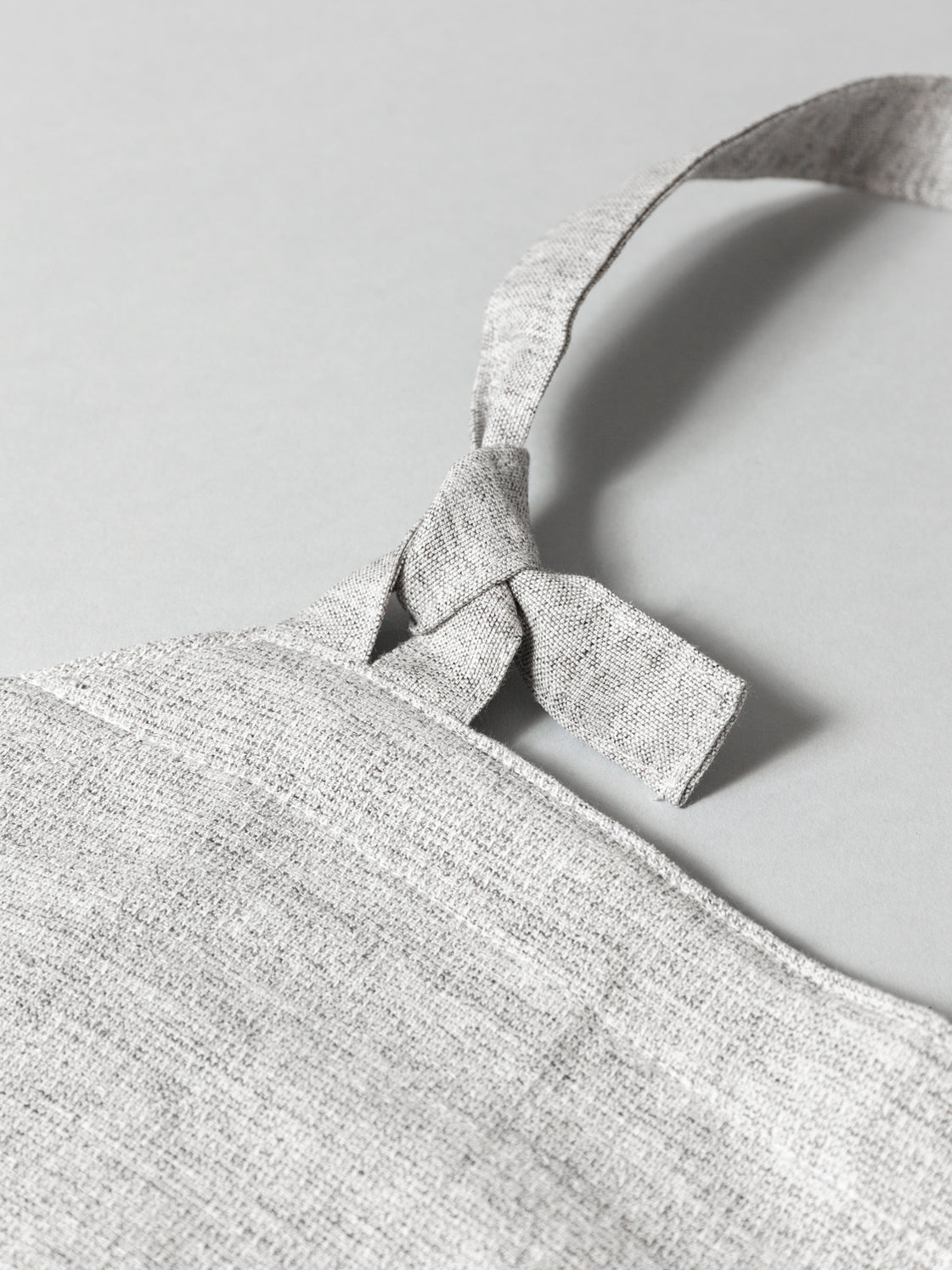 Moku Linen Apron GREY