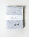 Moku Linen Towel : Charcoal Grey