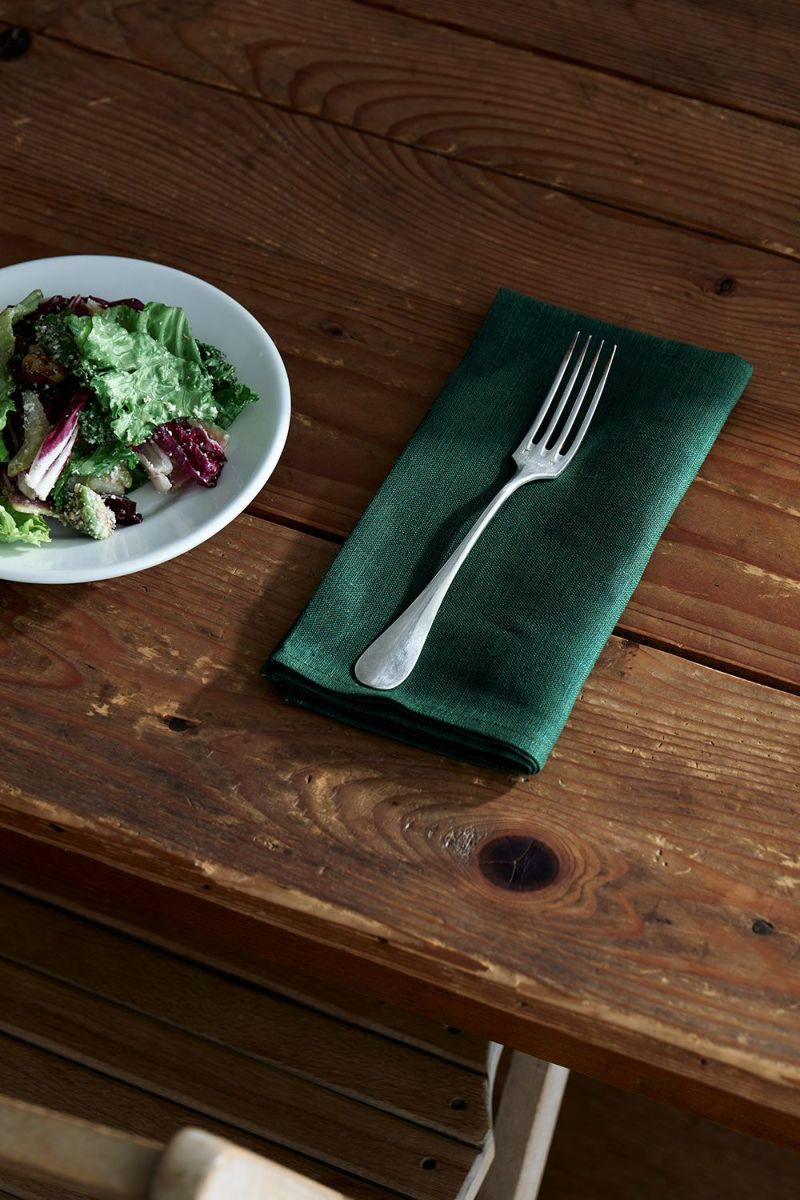 Linen Napkin - Vert