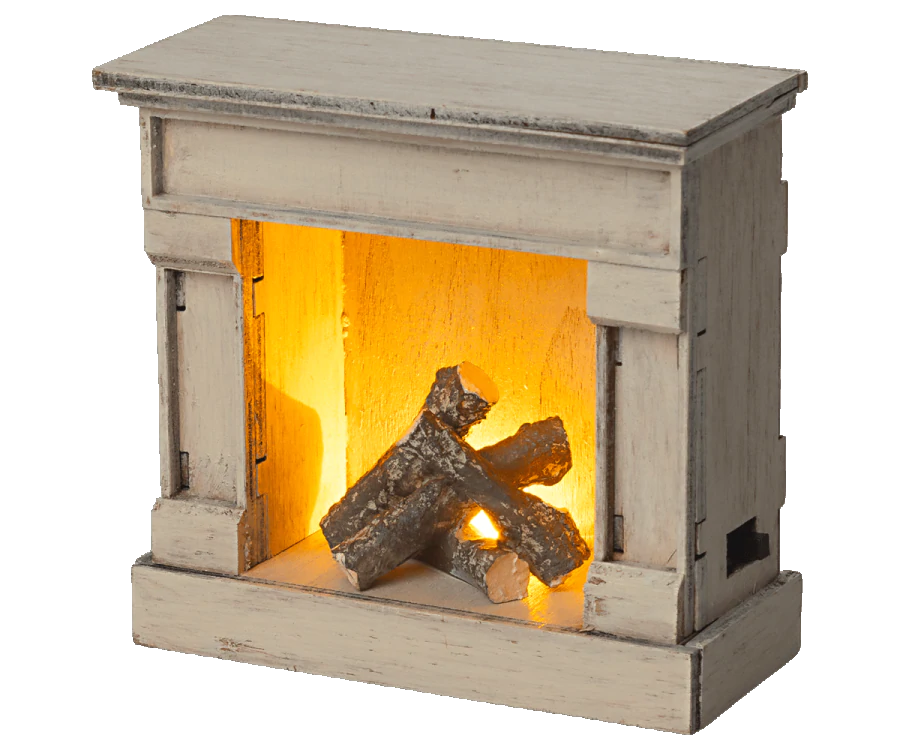 Fireplace - off white
