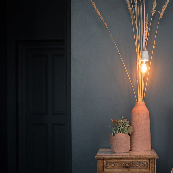 Felt Bell Vase Cover - PINK