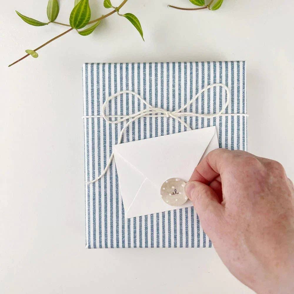 Flower mug mini enclosure notecard