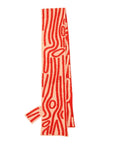 Log Shaped Scarf - Inferno