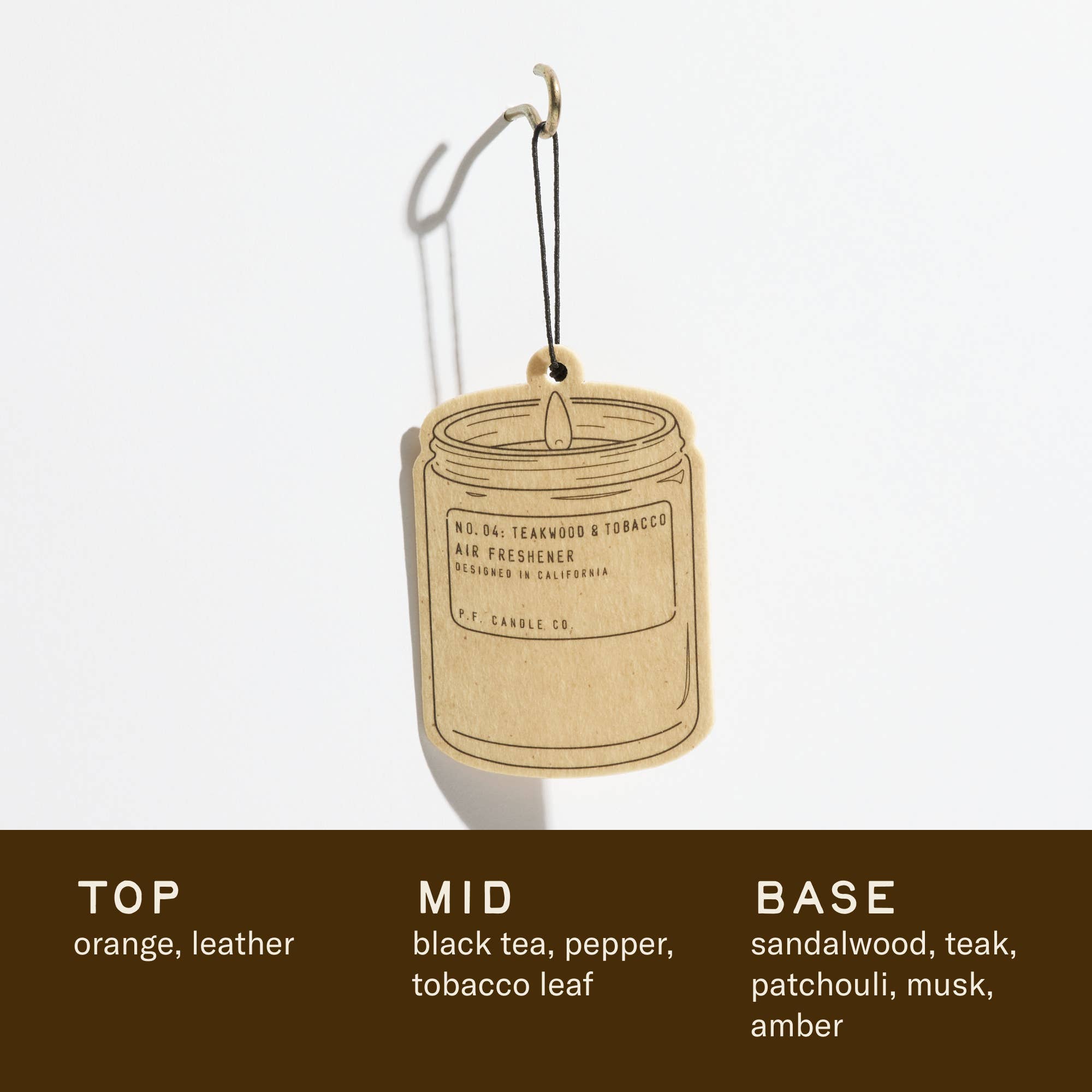 Teakwood &amp; Tobacco– Air Freshener