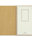 TRC Spiral A5 SLIM BLANK DW KRAFT PAPER