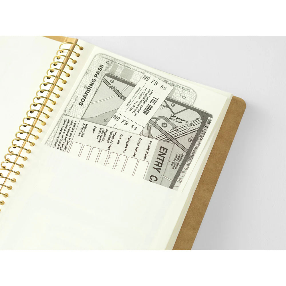 TRC Spiral A5 Slim Paper Pocket