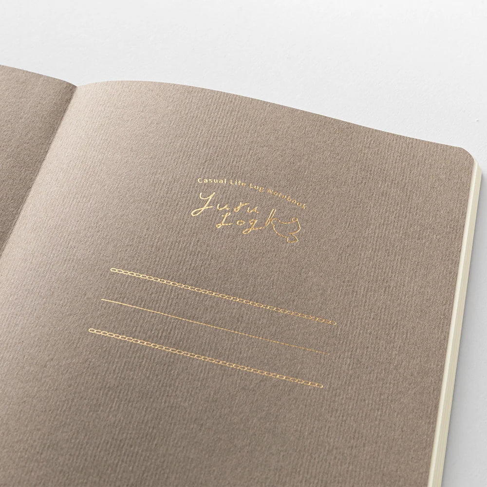 Yuru  Log Notebook B6 - FOREST ANIMALS A