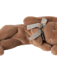 Sleeping Bunny Plush - Soft Brown