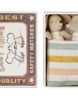 Twins, Baby Mice in Matchbox