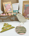 Holiday Ornaments Clay Making Activity Kit- Clay Kit for One