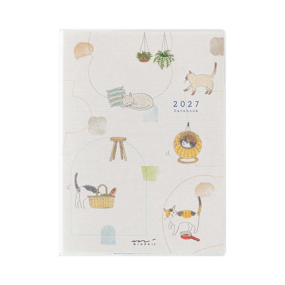 Midori Pocket Diary A6 : CAT