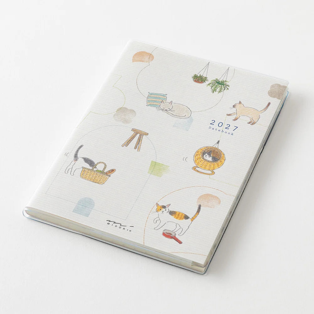 Midori Pocket Diary A6 : CAT