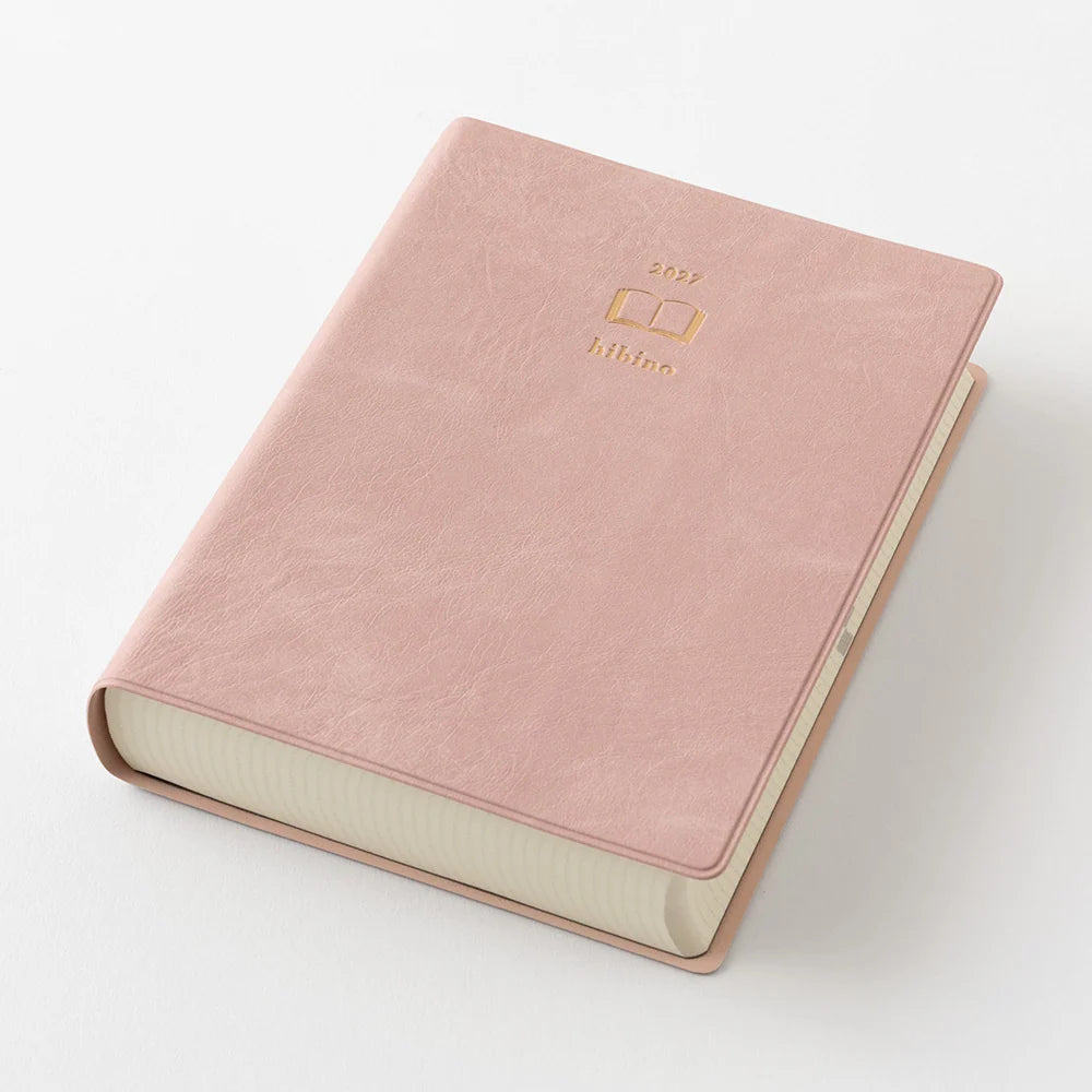 2027 DIARY HIBINO A6 PINK