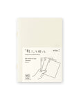 MD A6 LIGHT Notebook, Blank 3Pcs