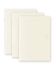 MD A6 LIGHT Notebook, Lined 3Pcs