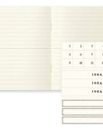 MD A6 LIGHT Notebook, Lined 3Pcs