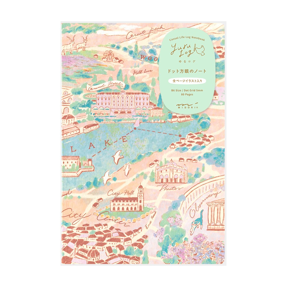 Yuru  Log Notebook B6 - Travel &amp; Hotel