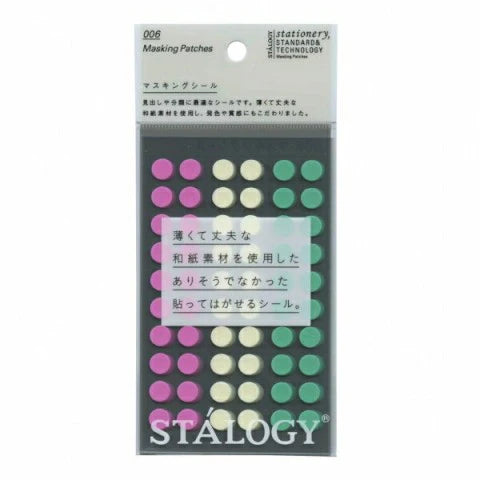 Dot Sticker Sheet - Ice Cream 8mm
