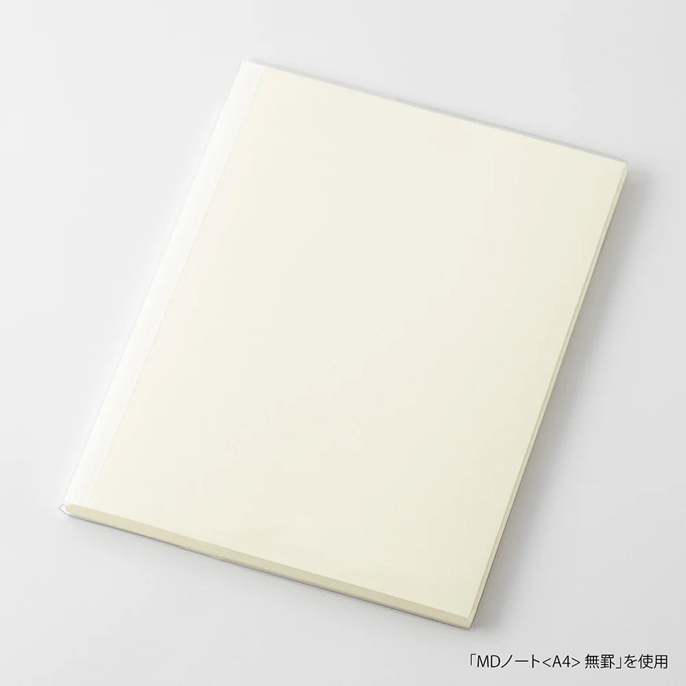 MD Notebook Clear Cover A4