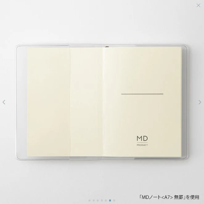 MD Notebook Clear Cover B6 (New)