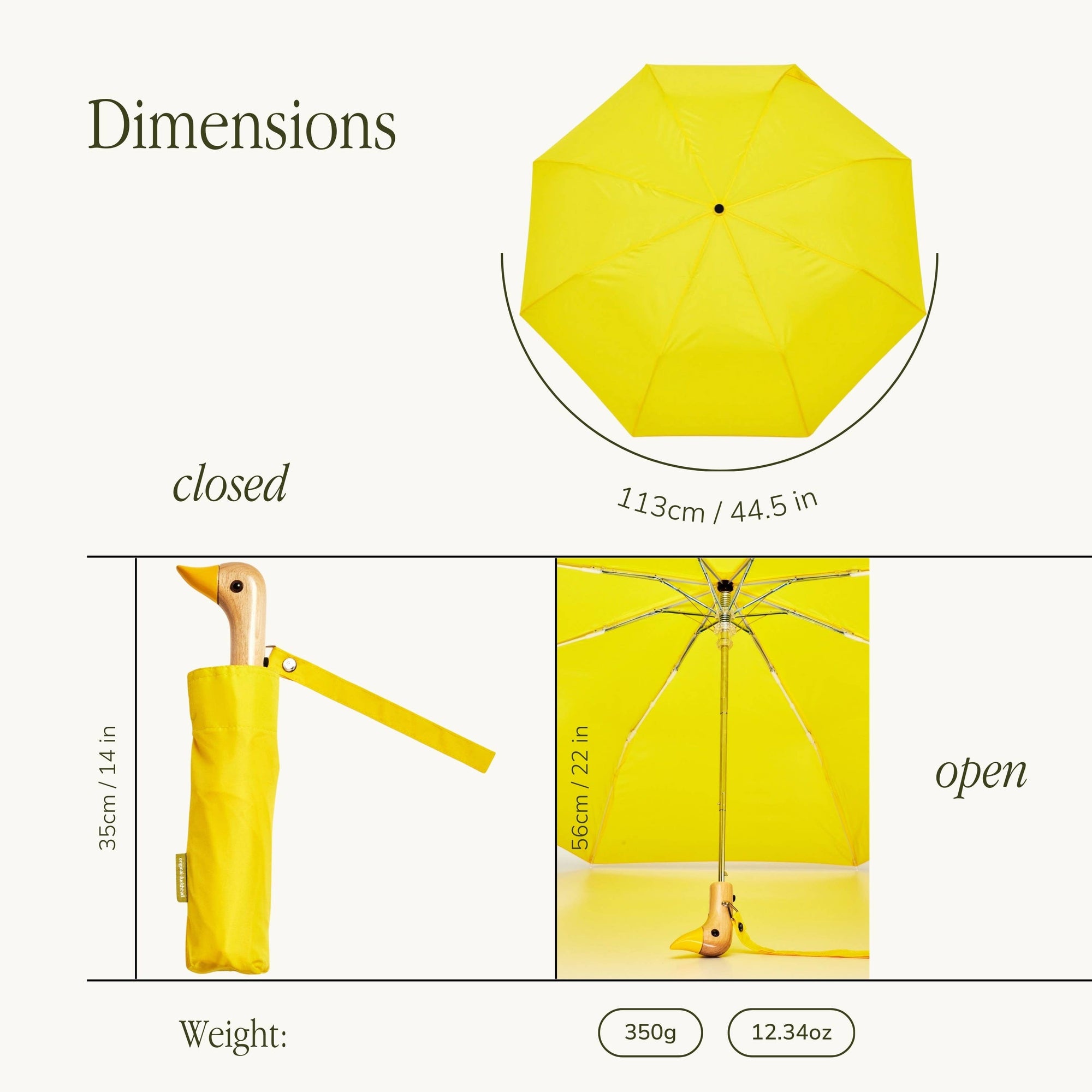 Original Duckhead Umbrella : Greens