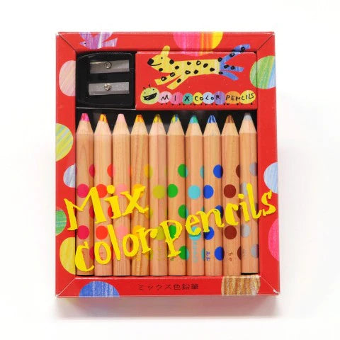 Mix Color Pencils - 10 Colors
