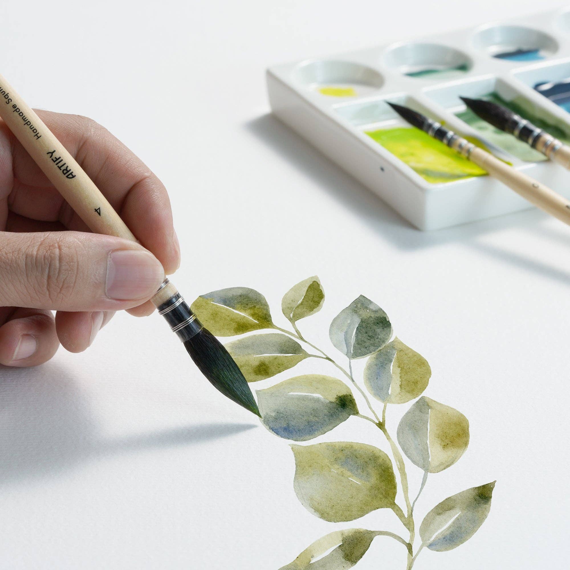 ARTIFY Professional Squirrel Hair Watercolor Brushes